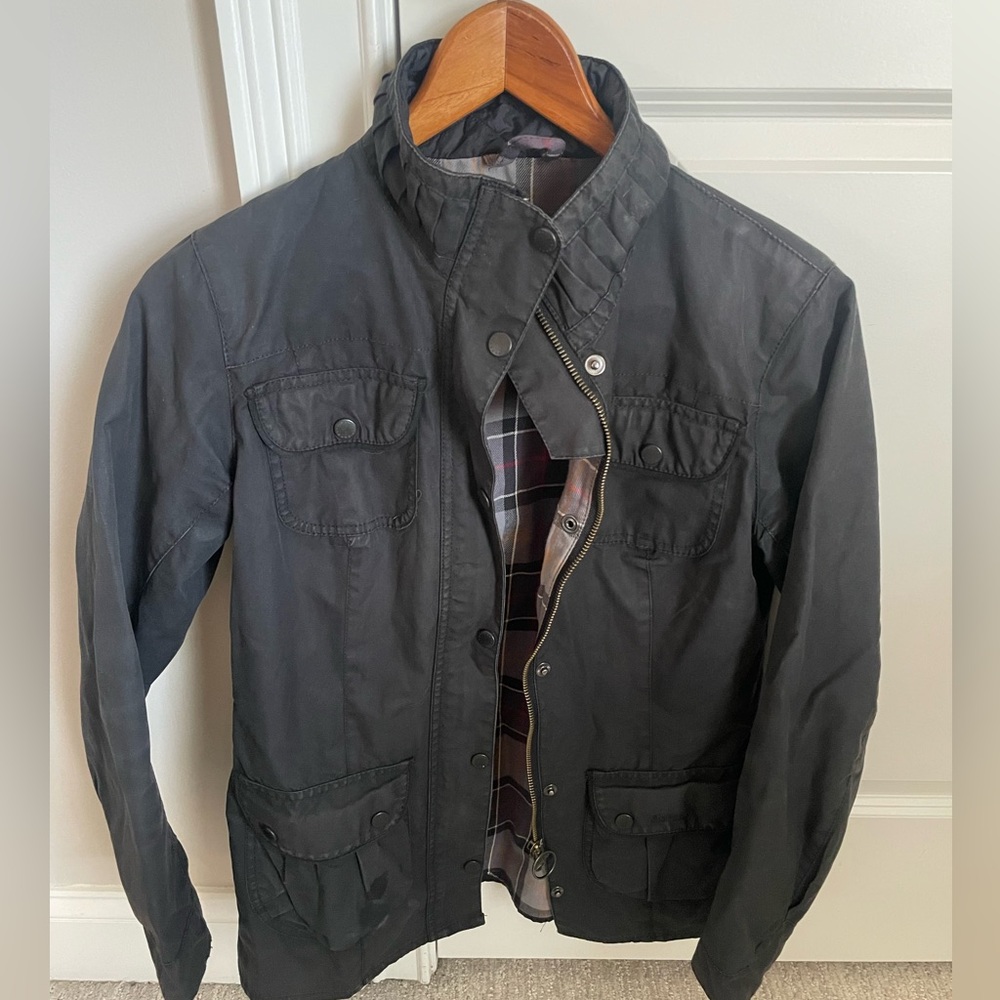 Barbour Ladies Wax Jacket - "Trudy Pleated"